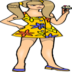 Girl in Dress 36