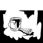 Paintbrush & Can 03