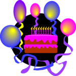 Cake & Balloons 1