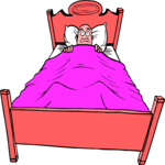 In Bed - Scared