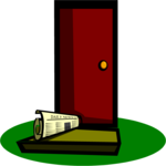Newspaper at Door