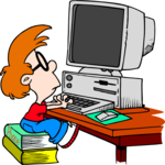 Kid at Computer