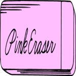 Eraser - Pink