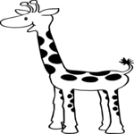 Giraffe Looking