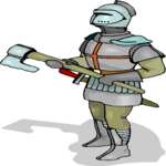 Knight with Axe