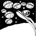 Job Hunting in Space