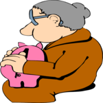 Woman & Piggy Bank