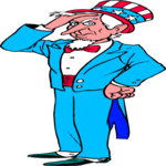 Uncle Sam - Frustrated