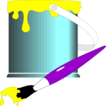 Paintbrush & Can 02