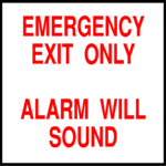 Emergency Exit 3