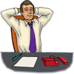 Man at Desk 5
