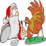 Santa & Turkey