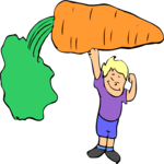 Boy with Carrot