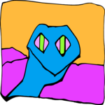 Peeking Snake