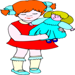 Girl with Doll 08