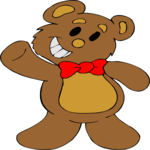 Teddy Bear Waving