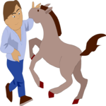 Boy with Pony