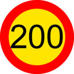 Speed 200 km 2