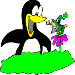 Leprechaun & Penguin