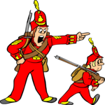 Giving Orders - 18 Century