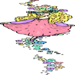 Girl with Flowers 10