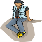 Boy Sitting 3