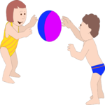 Playing with Beach Ball 2