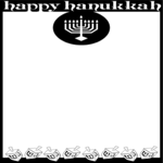 Happy Hanukkah Frame 1