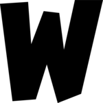 Slanted W