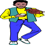 Boy with Football 2