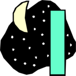 Moon & Stars I