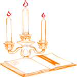 Candles & Book
