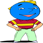 Blue Head Proud