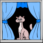 Cat in Window