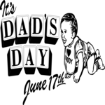 It's Dad's Day Title
