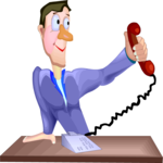 Handing Phone