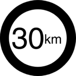 Speed 030 km 3
