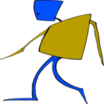Shapeman Walking