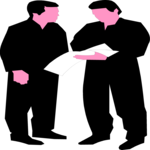 Businessmen Discussing