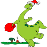 Santa - Dinosaur