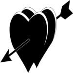 Hearts & Arrow - Black 2