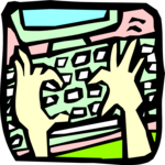 Typing on Keyboard