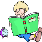 Boy Reading 12