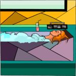 Woman Bathing 3