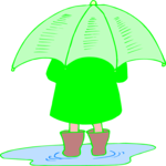 Kid with Umbrella 5