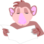 Monkey Reading