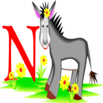 Cartoon Animal N