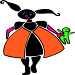 Wood Puppet Girl