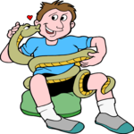 Boy & Snake