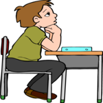 Student at Desk 1